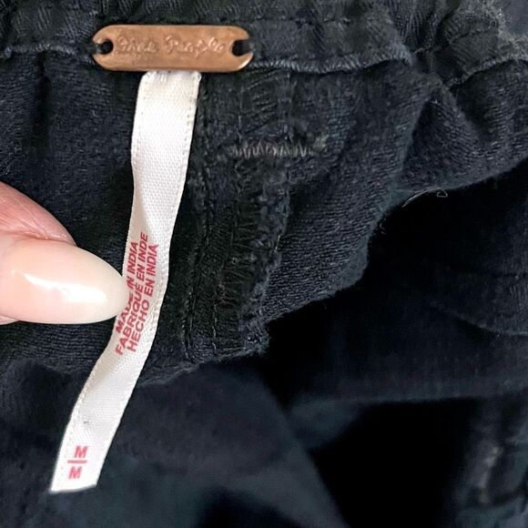 Free People Black Tahiti Cargo Pants - Picture 7 of 13